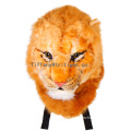 Patented design lovely 3D plush material tiger shaped backpack plush animal backpack wholesale